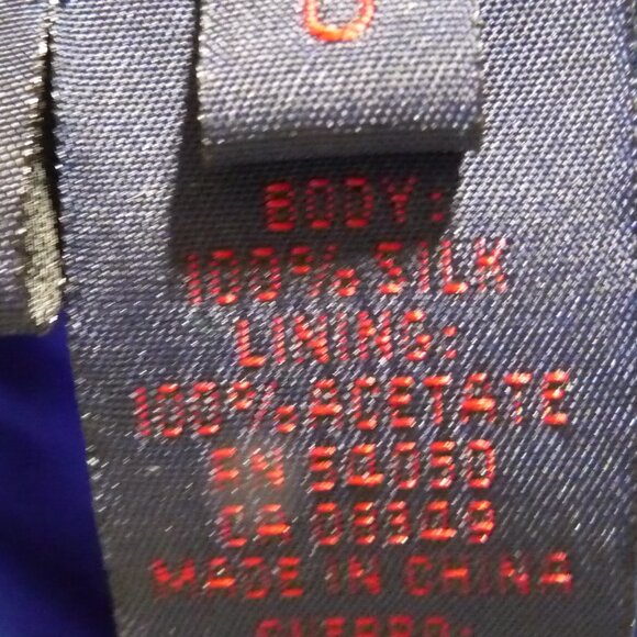 Ralph Lauren 100% Silk Skirt Beaded Size 6 - Picture 12 of 12